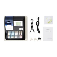 Square POS Terminal Cash Register Complete W/ Printer, And Cash Drawer, 48 Keys