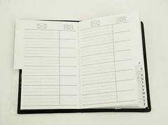 Personal Phone and Address Book Medium Size 4 inch x 6 inch