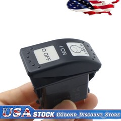 02250201-866 Rocker Switch ON/OFF/START for 185‑600 Air Compressor