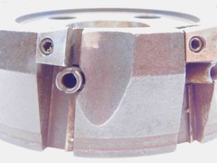 VR/WESSON 8″ O.D. FACE MILL NPR6-1508-10 2 1/2 PILOT 1″ KEY HOLDS 10 INSERTS 8.0