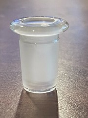 18mm Male to 14mm Female Glass Adapter Compact Reducing Joint 🇺🇸 Seller