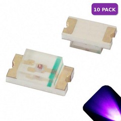 10 x LED 1206 UV Purple SMD LEDs SMT Lights Super Ultra Bright Car Models RC PC