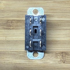 Switchcraft DPDT Slide Switch 3A @ 125VAC 1.5A @ 250VAC 0.5A @ 125VDC (10 Pack)