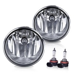 Fog Lights for 2006-2010 Front Bumper Driving Lamps Pair Clear Lens with Bulb