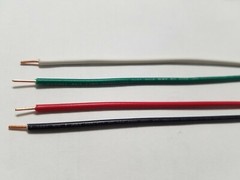 4 COLORS 10 FEET 18 AWG UL1015 SOLID COPPER WIRE GREAT FOR TRAIN WIRE B R G WH