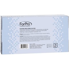 Large Pack of 100 Blue Nitrile Gloves Disposable Food Safe Latex Free 4 Mil
