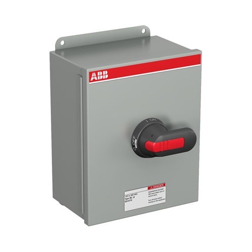 ABB Enclosed Disconnect Switch model 1SCA022824R0230 EOT100U3M3-P (BRAND NEW)