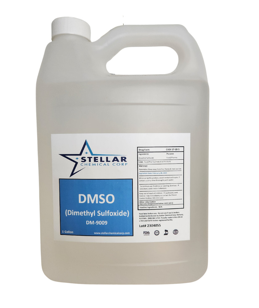 DMSO ~ Dimethyl Sulfoxide ~~ 20 Gallons ~~ Stellar Chemical Corp
