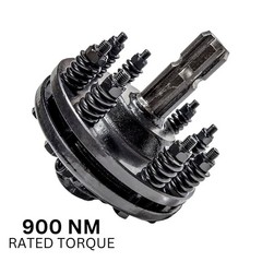 Jeremywell Tractor Pto Rotary Cutter Slip Clutch 1-3/8X 6-Spline Both Ends