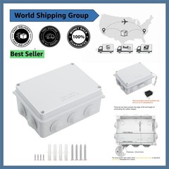 5.9 x 4.3 x 2.8 Inch Junction Box – Durable, Waterproof and Easy to Install