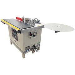 Heavy-duty Edge Banding Machine for Curved&Straight Line W/Control Panel 110V