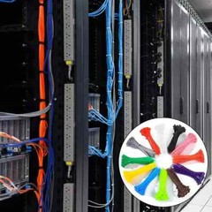 1200 Pcs Mixed Colored Zip Ties, 4 Inch Multicolor Self-Locking Nylon Cable Zip