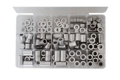 Aluminum Spacer Standoff Bushing Assortment Kit 3/4″ OD x 3/8″ ID (139 pcs)
