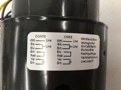 Dayton 71626626M Hvac Motor, Totally Enclosed Fan-Cooled, 1/8 Hp, 3, 000