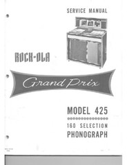 Rock-Ola Jukebox Service Manual Reprint CD Thumb Drive Check Description