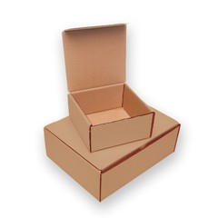 4 x 3 x 2″ Kraft Corrugated Mailers For Mailing/Shipping ECT-32B 50/Case