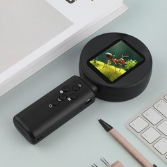Digital Magnifier 2.4″ Screen 100X Magnifying Glass 1080P Camera Video LED Light