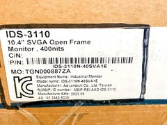 New Advantech IDS-3110-40SVA1E SVGA Open Frame Monitor 10.4″ 400nits