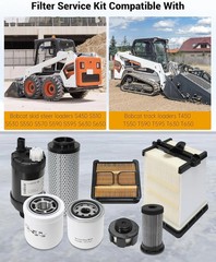 For Bobcat Compact Track Loader T450 T550 T590 T595 S450 S510 Filter Service Kit