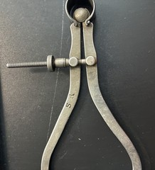 Outside Spring Caliper Antique. Pat Feb 14 1888 SR Machinist Tool