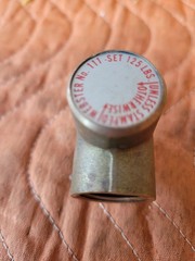 Watts Pressure Relief Valve Series 111, 1/2″ NPT MPT, Cast Bronze Brass 125 PSI