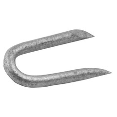 3/4 In. X 1/4 In. 9-Gauge Hot Dipped Galvanized Smooth Shank Poultry Net Staples