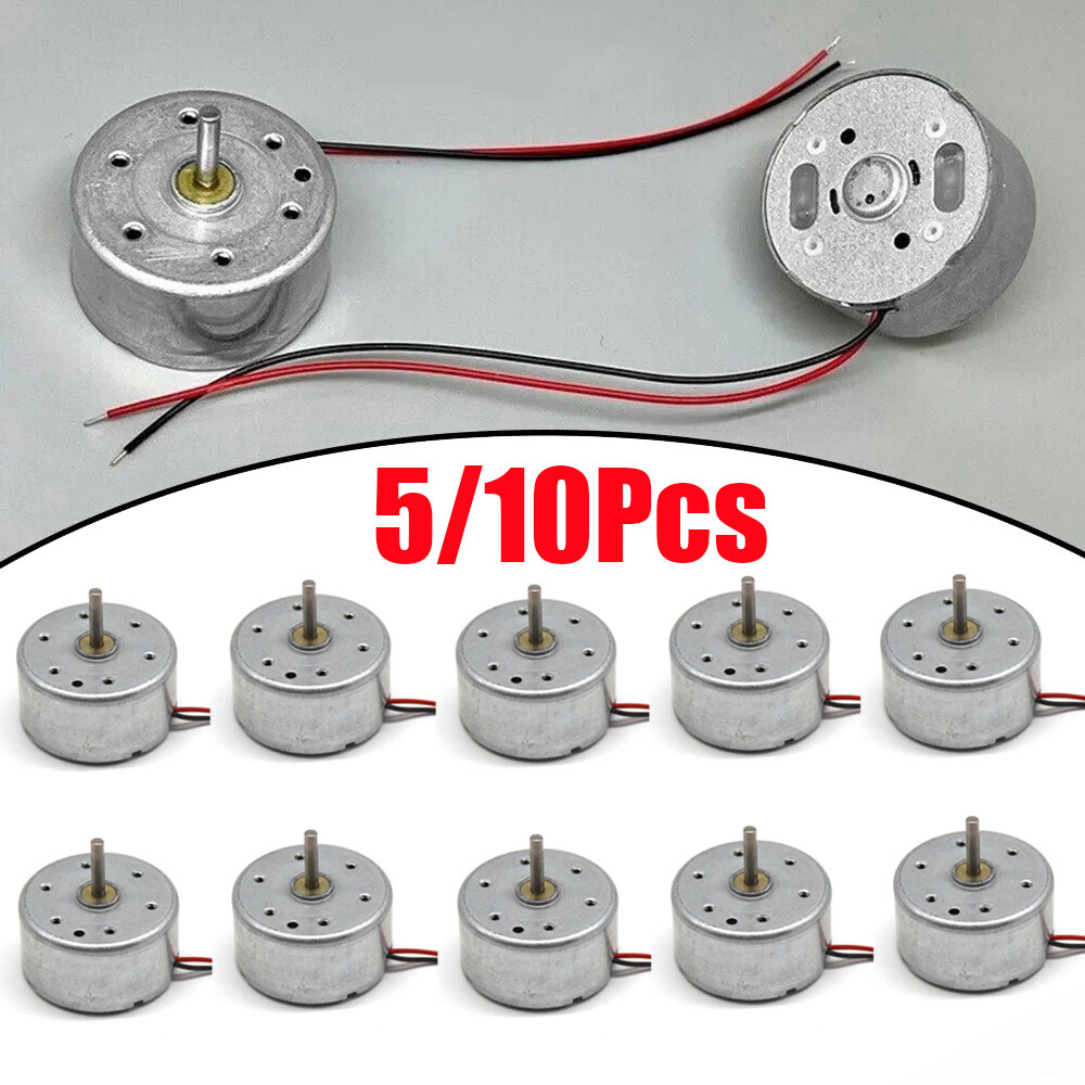 5/10*RF-300CA RC-300 DC 3V 5V 6V 10300RPM 24mm Round Electric Motor 2mm Shaft