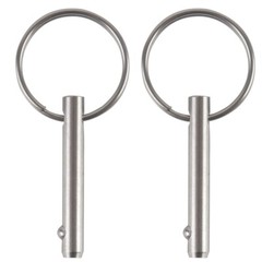 Small Quick Release Pin 3/16″ Stainless Steel, Bimini Top Marine Hardware 4 Pack