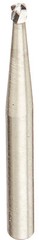 Carbide Burs FGSS2/100PK, Short Shank, Made in Canada 100 Burs
