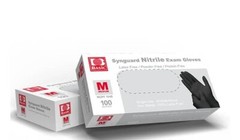Basic Synguard Nitrile Exam Gloves Case of 1000 (10 boxes per case)