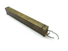 Ogden Cartridge Heater L: 6″, 400W 120V, Block: 12″ x 1-1/8″ x 1-1/4″