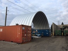 25x20x12 DuroSPAN Steel Building Kit Conex Container Roof Cover Direct