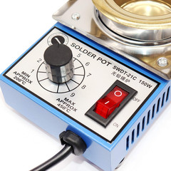 50Mm 110V 150W Lead-Free Solder Pot with 500G Capactity & BGA Solder Paste Scrap
