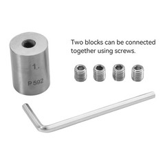 HFS(R) Spacer Block Set Bearing Steel 36pc ±0.0001″, 3/4″ Diameter,1/4-28 Thread