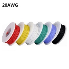 Cable Wire Silicone Flexible 5 Colour Spool Assortment Electronic Cable