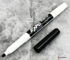 EXPO Wet Erase & Dry Erase Mixed Marker Set N1A11601, Black Ink