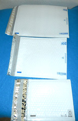 SHIP with STYLE! Ebay Shipping 3 Sizes Bubble Mailers 12 pak/Tissue/Tape-25 pc