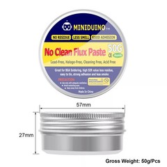 3X Quality Metal Cased Rosin Soldering Flux Paste Solder Wire Welding Grease