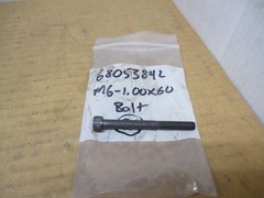 Hex Socket Cap Screw: M6x1, 60.00 mm Length Under Head, 12.9 Alloy Steel, Black
