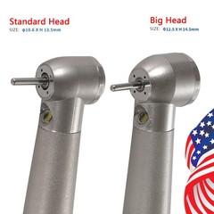 Dental Fiber Optic LED E-generator Handpiece Big/Standard Head 2/4H UDM PR