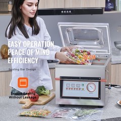 DZ-260C Chamber Vacuum Sealing Packing Machine 320W Commercial Vacuum Sealer