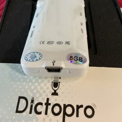 DICTOPRO Digital Voice Recorder Portable 8GB