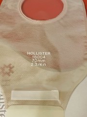 7 Hollister 18004 New Image 2-Piece colostomy Pack/7 Pouches, No Box