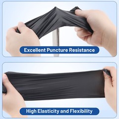 JMU Nitrile Disposable Gloves Powder Latex Free 3.5 Mil XS-XL Up to 4000pcs
