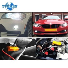25W 8Ω /50W 6Ohm Load Resistors Fix LED Bulb Fast Hyper Flash Turn Signal Error