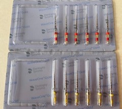 ALL SIZE! Waveone Gold Wave One Endodontic File Root Canal Dentsply 6pcs/Pk