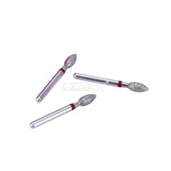 AZDENT Dental FG Diamond Burs Football #368-023F Fine Red 10pcs/box