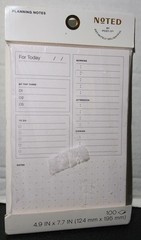 Post-it Planning Notes 100 Sheets, 4.9 in x 7.7 in (124 mm x 195.5 mm)