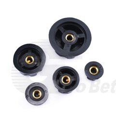 Potentiometer Knob Cap 19 22.9 27 33 45mm, 6mm Shaft Volume Amp Dial Radio Tuner