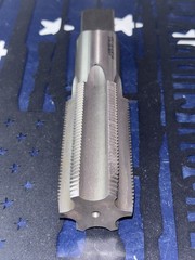 GTD 1-1/2-12 NF PLUG TAP 1 1/2-12 G H4 Straight Flute 6FL HS 1-1/2” 12tpi USA